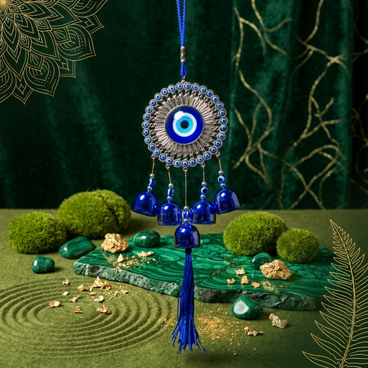 Silver Evil Eye Hanger