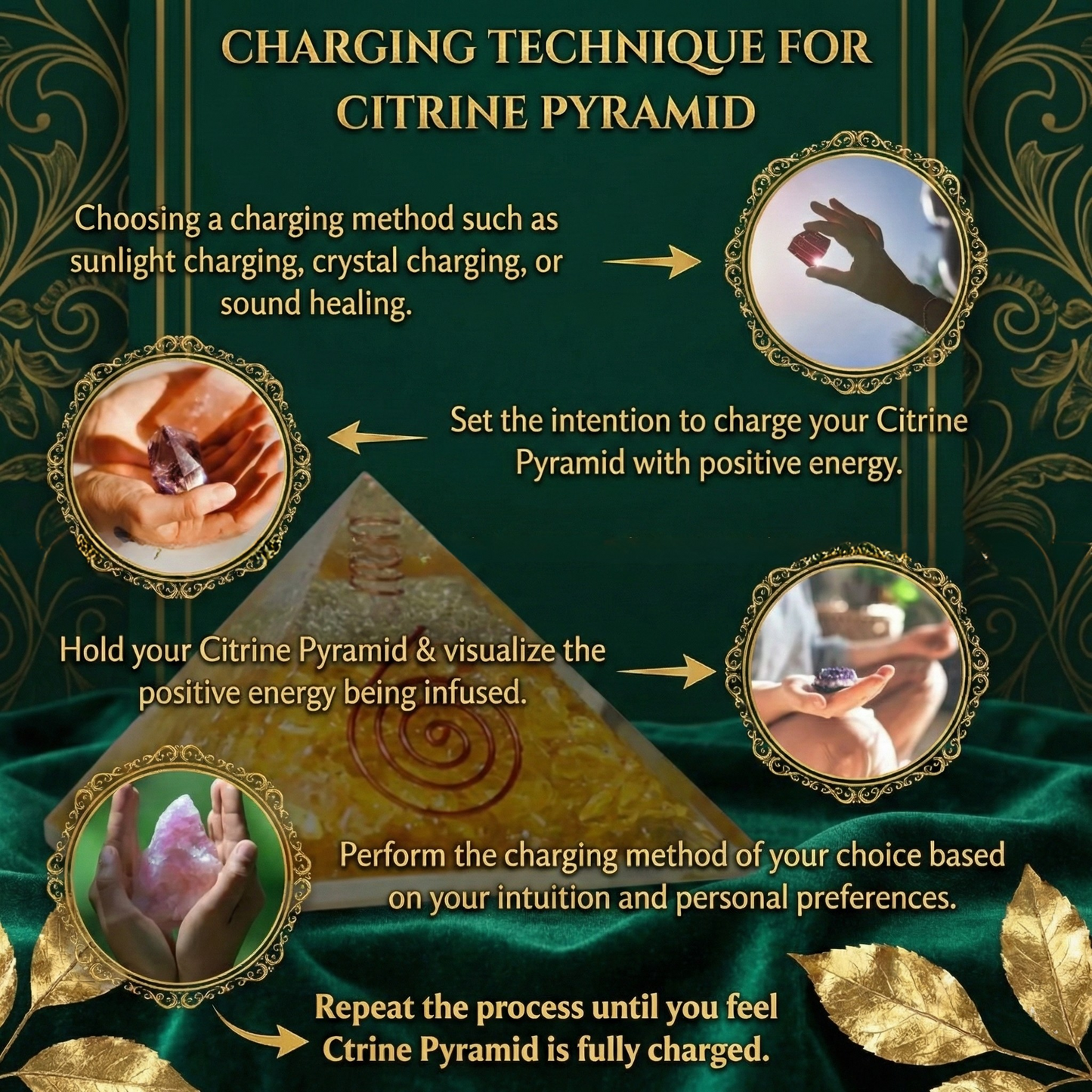 Citrine Pyramid