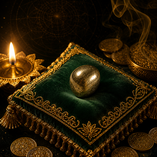 Pyrite Crystal Tumble – Merchant’s Stone for Wealth, Abundance & Financial Success