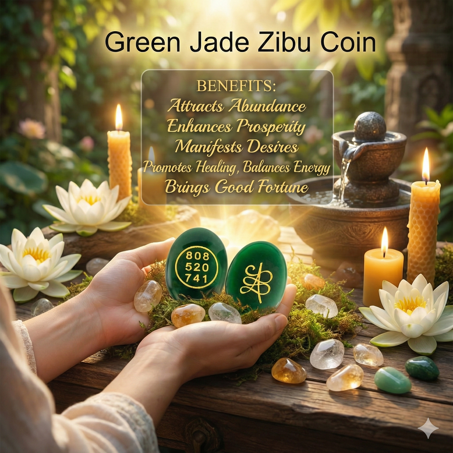Money Attraction Numbers Coin (1 Pc)
