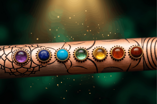 7 Chakra Crystal Energy Pen | Healing, Focus & Positive Energy Writing Pen