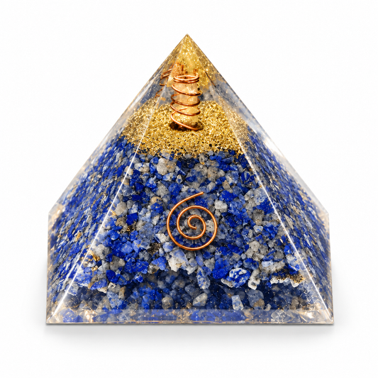 Lapis Lazuli Pyramid – Wisdom, Protection & Positive Energy