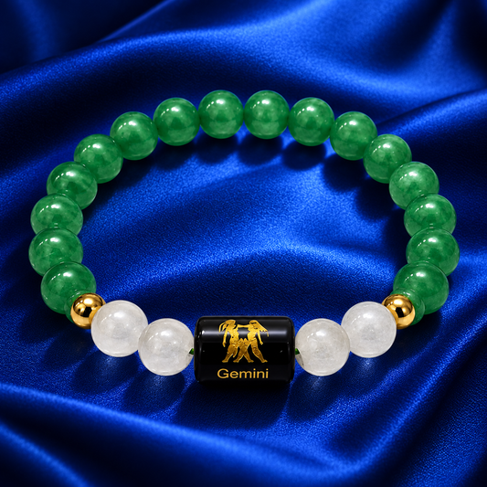 Gemini Crystal Bracelet Communication, Luck & Positive Energy 💚