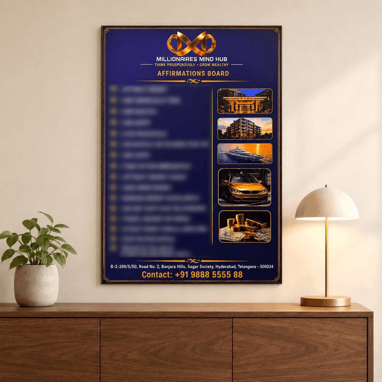 Affirmations Board ENGLISH