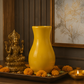 Yellow Vastu Flower Vase for South-West-South Direction 8.5 X 5 inches