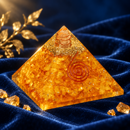 Citrine Pyramid