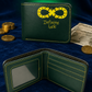 Infinite Luck Wallet – Lucky Horseshoe & Four Leaf Clover Wealth Wallet | Money Attraction Wallet