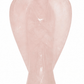 Natural Rose Quartz Angel Crystal – Love, Healing & Emotional Balance Guardian Statue