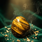 Tiger's Eye Power Tumbles — Courage, Wealth & Unstoppable Energy