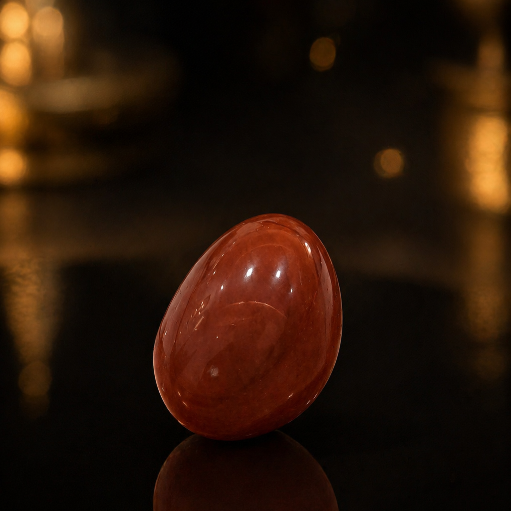 Red Crystal Tumble The Stone of Power — Confidence, Action & Abundance