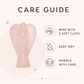Natural Rose Quartz Angel Crystal – Love, Healing & Emotional Balance Guardian Statue