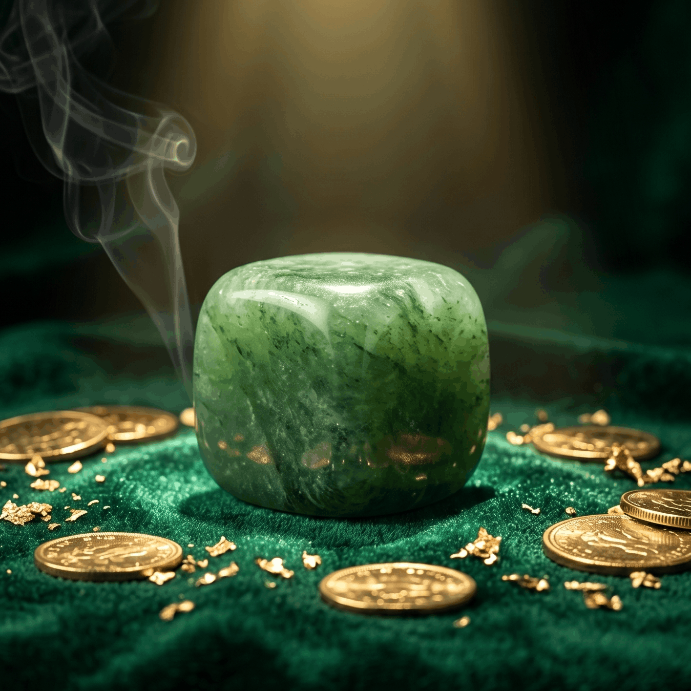 Green Aventurine Crystal Tumble | Stone of Opportunity, Wealth & Luck | Vastu Healing Crystal