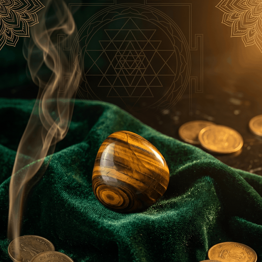 Tiger's Eye Power Tumbles — Courage, Wealth & Unstoppable Energy