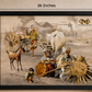 Money Vastu Painting -2  for Home & Office | White 19.5 x 26 Inches | West-South-West