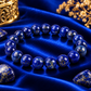 Power Bracelet | Natural Lapis Lazuli Crystal Bracelet for  Positive Energy | 8MM Beads