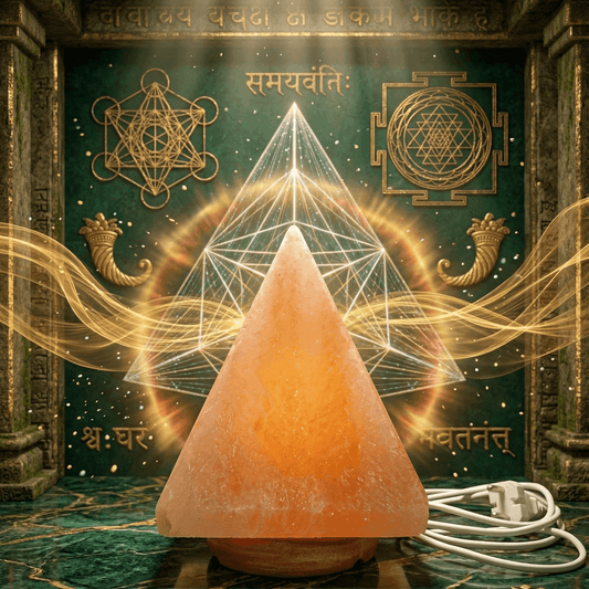 Himalayan salt lamp