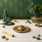 Golden Plate Tortoise – Vastu Wealth, Stability & Positive Energy Decor