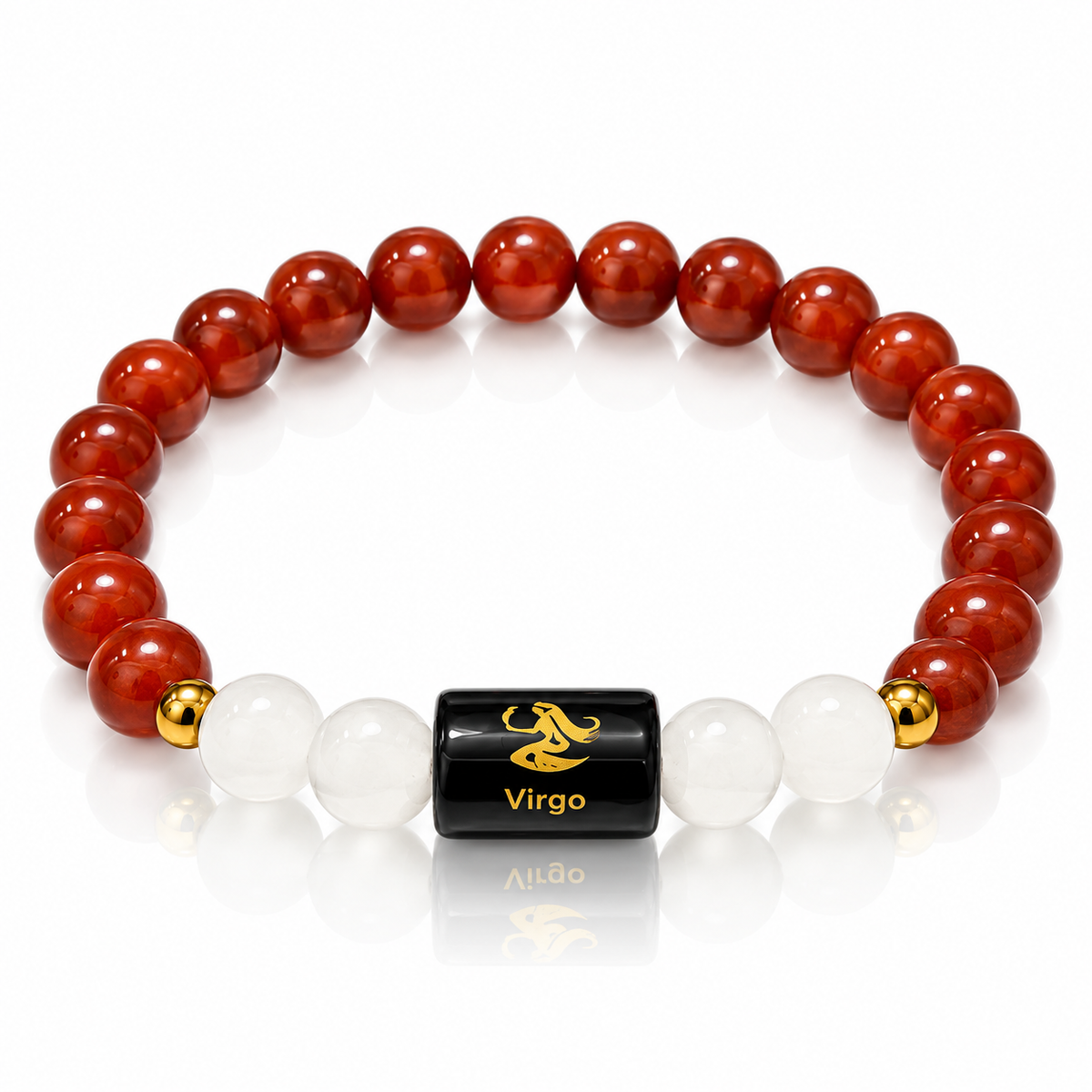Virgo Crystal Bracelet – Grounding, Focus & Positive Energy ❤️✨