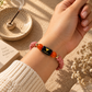 Taurus Crystal Bracelet – Love, Confidence & Positive Energy 🧡✨