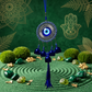 Silver Evil Eye Hanger