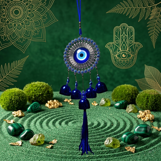 Silver Evil Eye Hanger