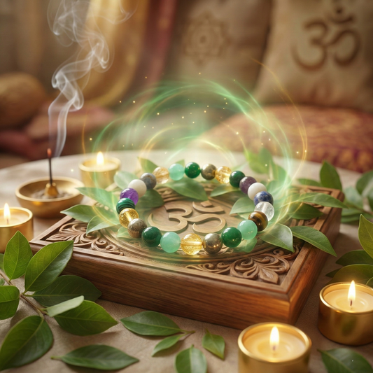 Japamala Bracelet – Spiritual Healing, Meditation & Positive Energy Bracelet
