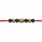 🖤 Black & Gold Bead Rakhi – Protection, Love & Sibling Bond ✨🧿