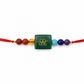 🌈 Seven-Colour Prosperity Symbol Rakhi – 808 • 520 • 741 ✨🧿