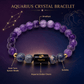 Aquarius Crystal Bracelet – Creativity, Clarity &amp; Intuition 💜