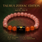 Taurus Crystal Bracelet – Love, Confidence & Positive Energy 🧡✨