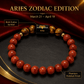 Aries Crystal Bracelet – Courage, Strength & Confidence ❤️✨