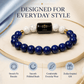 ♎ Libra Crystal Bracelet – Balance, Wisdom & Positive Energy 💙✨
