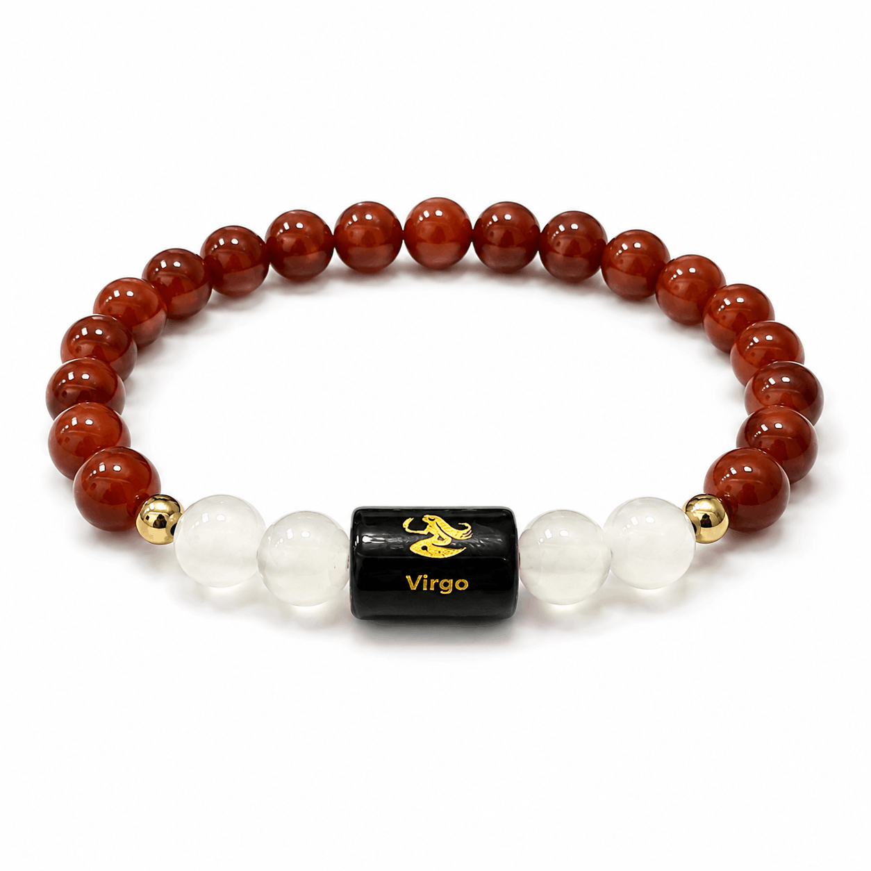 Virgo Crystal Bracelet – Grounding, Focus & Positive Energy ❤️✨