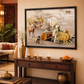 Money Vastu Painting -2  for Home & Office | White 19.5 x 26 Inches | West-South-West