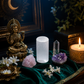 Selenite Crystal Tower | Self-Cleansing Energy Purifier — Clarity, Wealth & Space Healing