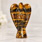 Tiger Eye Crystal Angel – Protection, Confidence, Success & Courage | Natural Hand-Carved Gemstone Angel
