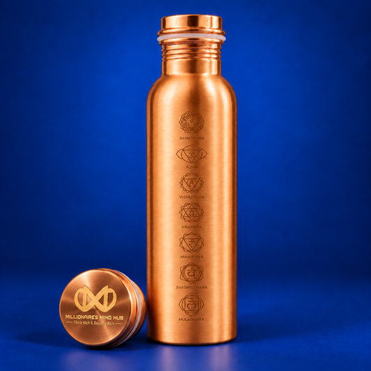 7 Chakra Copper Bottle