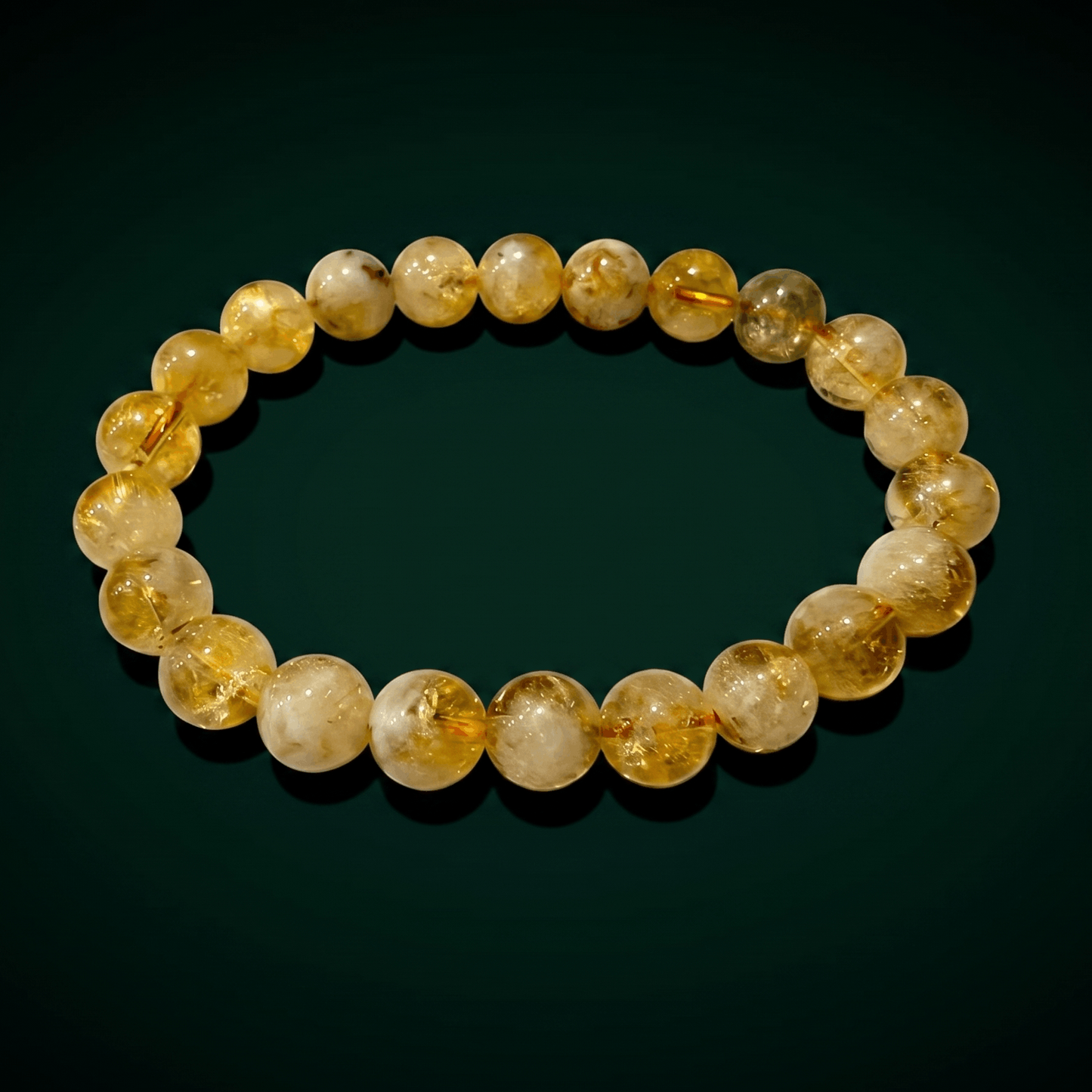 Citrine Bracelet Premium – Wealth, Success & Positive Energy Crystal Bracelet