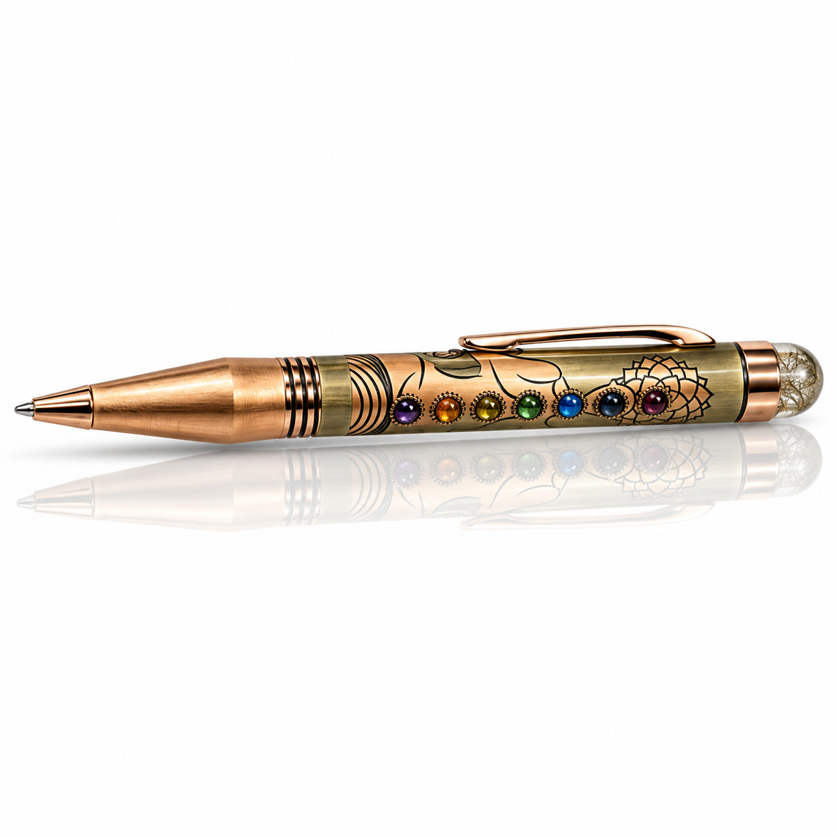 7 Chakra Crystal Energy Pen