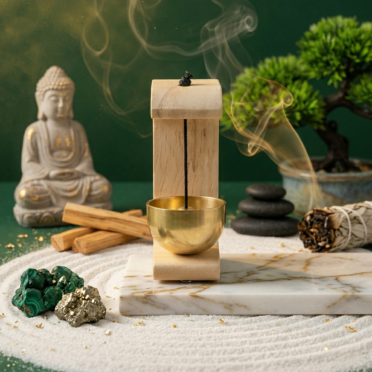 Wooden Door Bell – Positive Energy, Peace & Vastu Home Decor