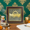 7 Horse Pyrite Frame – Wealth, Success & Career Growth Vastu Frame